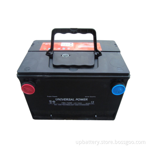 Sealed Auto Battery DIN57219 Mf 12V 72ah